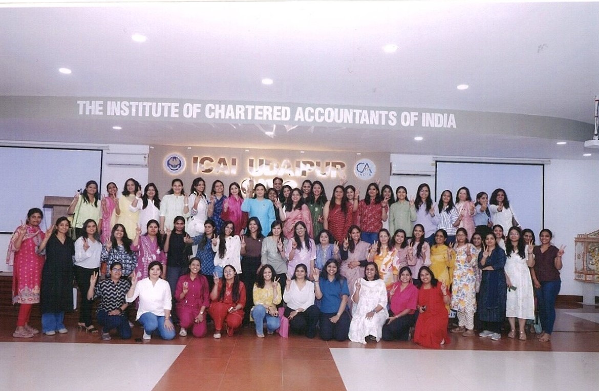 CA Women's Day Program Celebrated at Udaipur branch on 14th March 2026