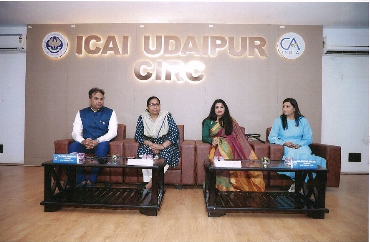 CA Women's Day Program Celebrated at Udaipur branch on 14th March 2026