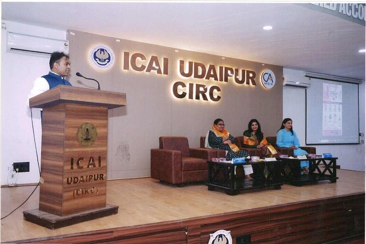 CA Women's Day Program Celebrated at Udaipur branch on 14th March 2026