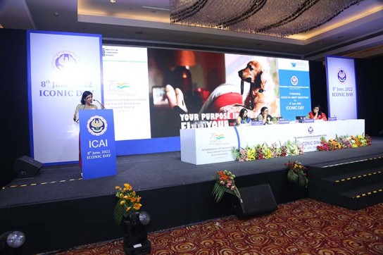 Women Members Empowerment Committee organised seminar  on the theme Women -From Empowerment to Excellence-Contemporary Perspective as a part of "Iconic Day Event" on 8th June 2022 at Hotel Lalit, Delhi.