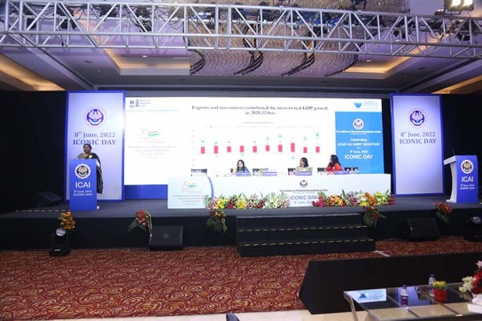 Women Members Empowerment Committee organised seminar  on the theme Women -From Empowerment to Excellence-Contemporary Perspective as a part of "Iconic Day Event" on 8th June 2022 at Hotel Lalit, Delhi.