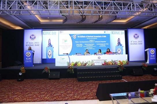 Women Members Empowerment Committee organised seminar  on the theme Women -From Empowerment to Excellence-Contemporary Perspective as a part of "Iconic Day Event" on 8th June 2022 at Hotel Lalit, Delhi.