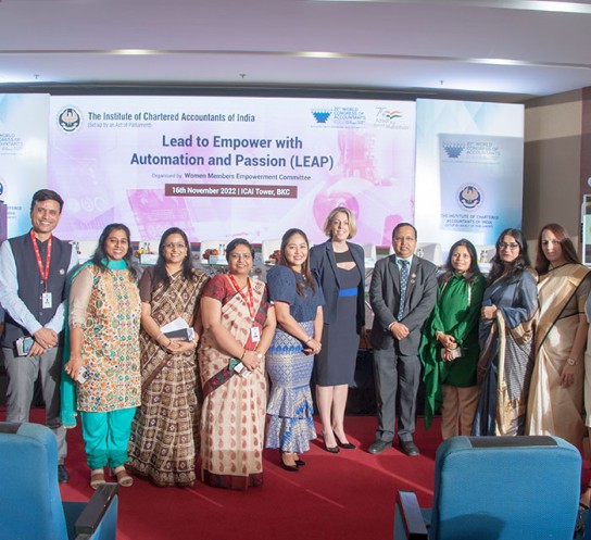 Women Members Empowerment Committee organised Networking Meet on Lead to Empower with Automation and Passion (LEAP) on 16th November, 2022 (Wednesday) from 3.00 pm to 6.00 pm at ICAI Auditorium, BKC, Mumbai 