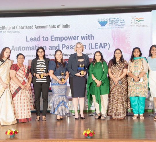 Women Members Empowerment Committee organised Networking Meet on Lead to Empower with Automation and Passion (LEAP) on 16th November, 2022 (Wednesday) from 3.00 pm to 6.00 pm at ICAI Auditorium, BKC, Mumbai 