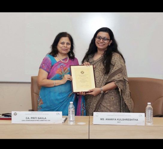 WYMEC organises Seminar on Women Empowerment- Hosted by Rajkot Branch of WIRC of ICAI on 14th October 2023.