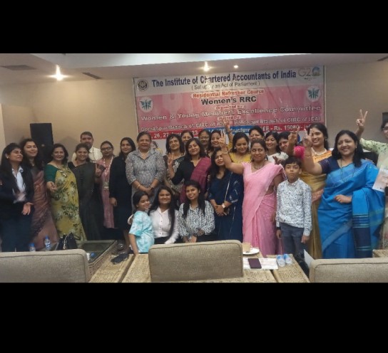 WYMEC organises Women Residential Refresher Course- Hosted by Gorakhpur Branch of CIRC of ICAI on 25th - 27th June 2023.