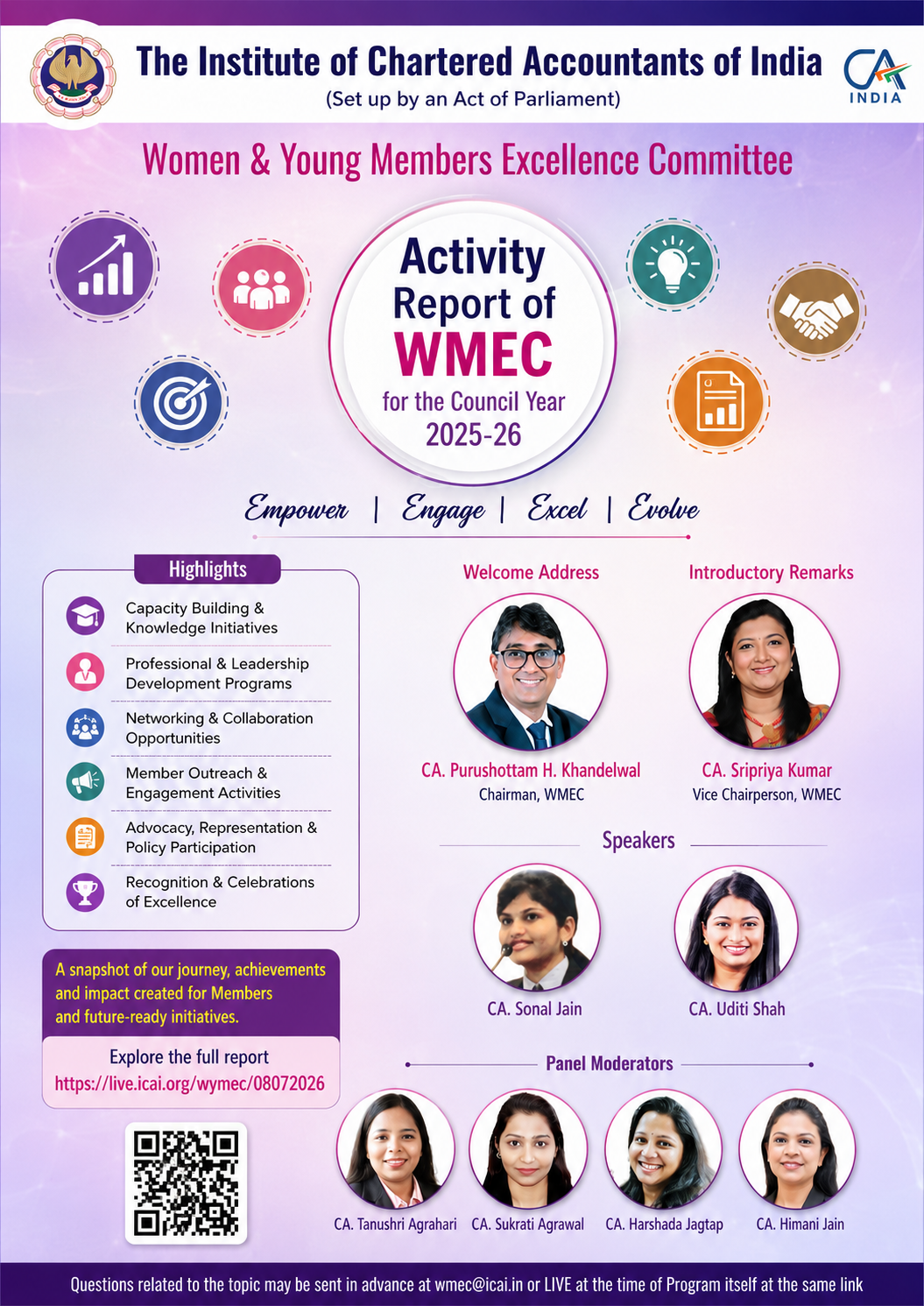 Activity Report of WMEC for Council Year 2025-26
